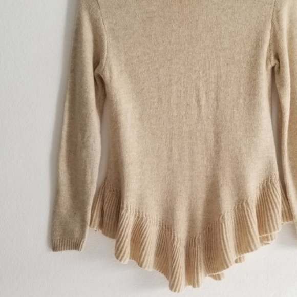 Cliche Wool Ruffle Cozy Sweater - Picture 7 of 8